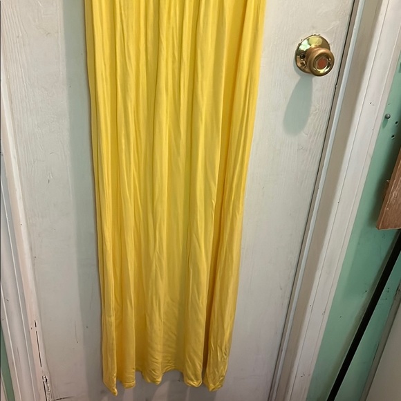 Forever 21 Yellow Wrap Pleated Sundress - Picture 4 of 10